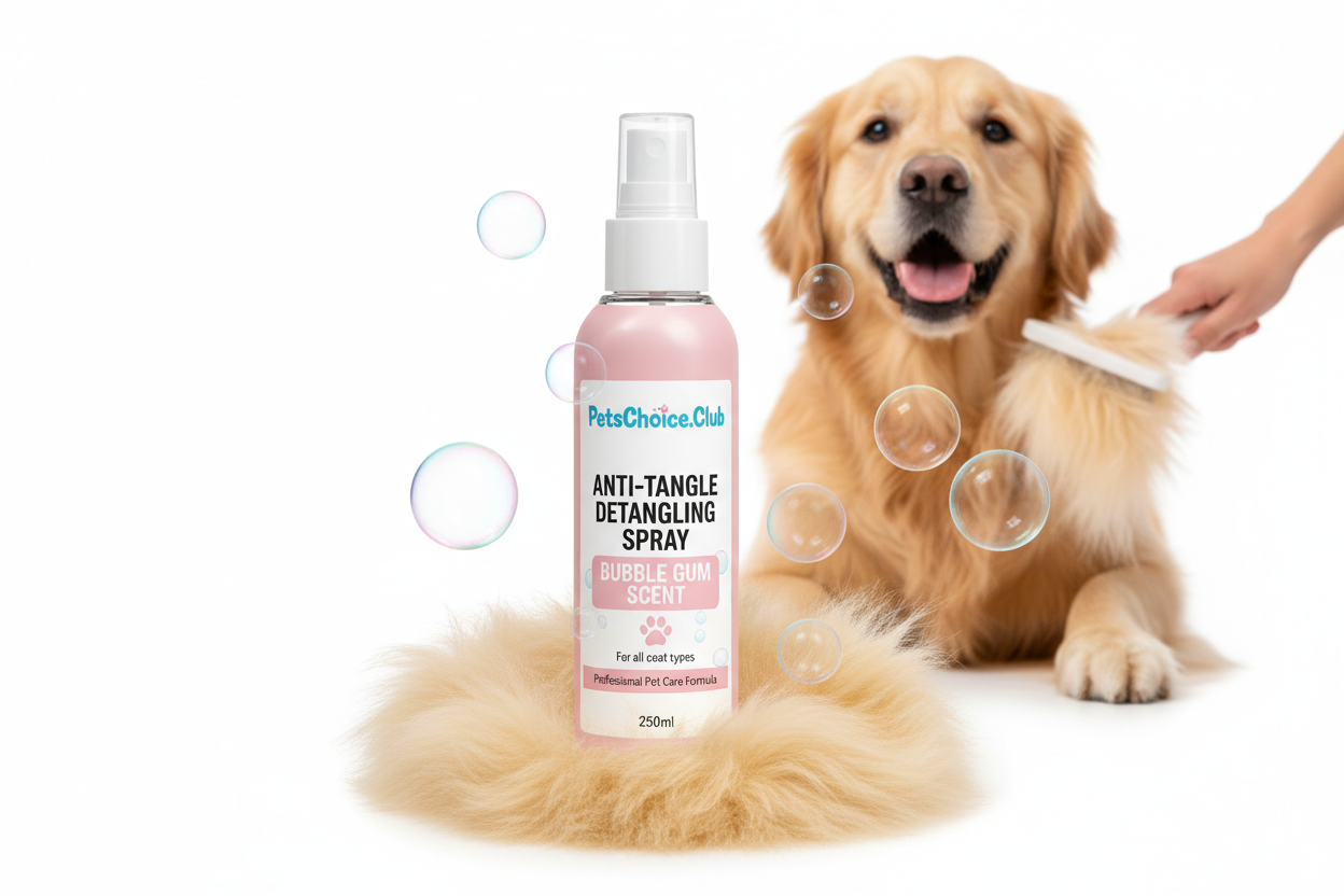 Spray przeciw kołtunom dla psa — jak ułatwić rozczesywanie sierści w domu?