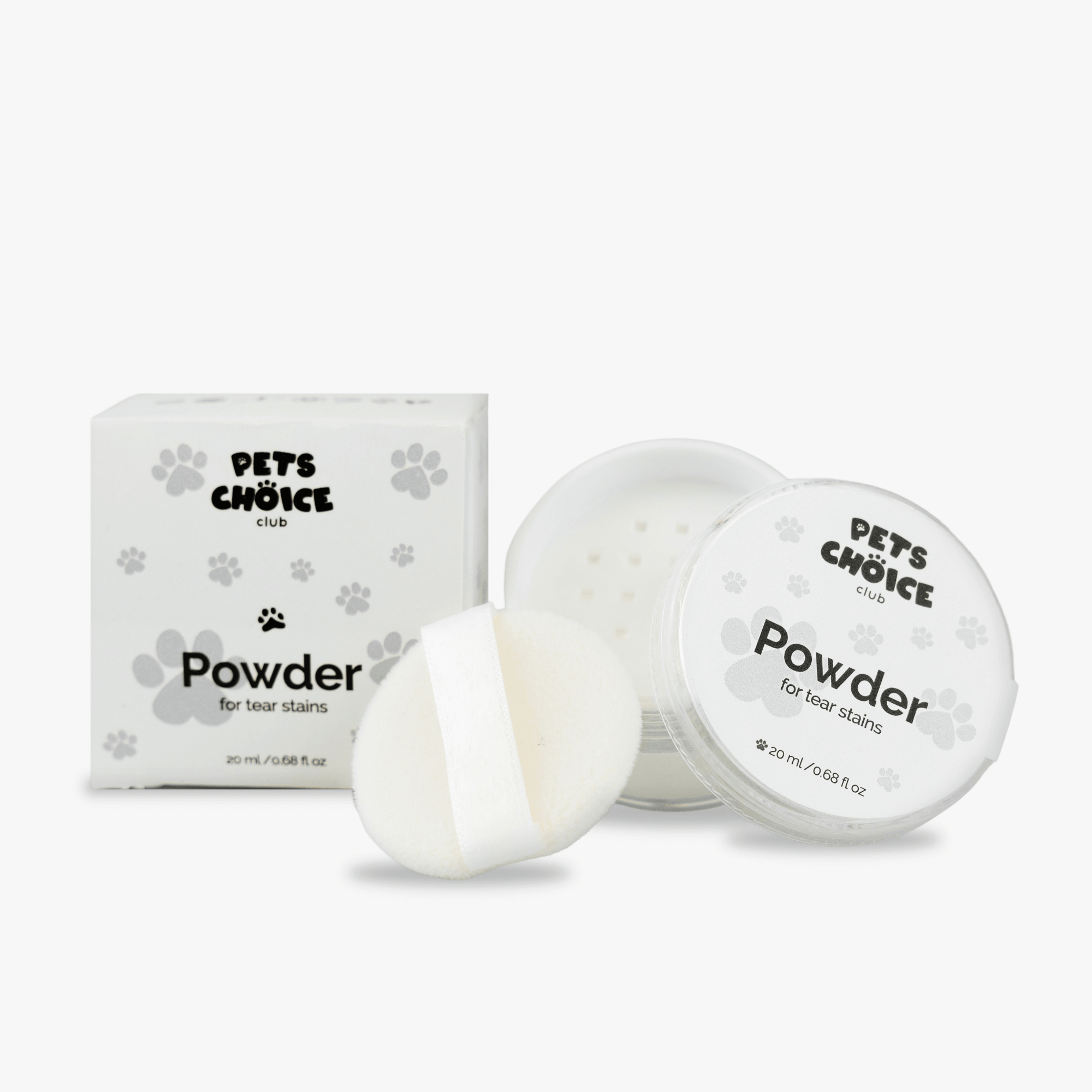 Puder do okolic oczu psa 20 g – PetsChoice