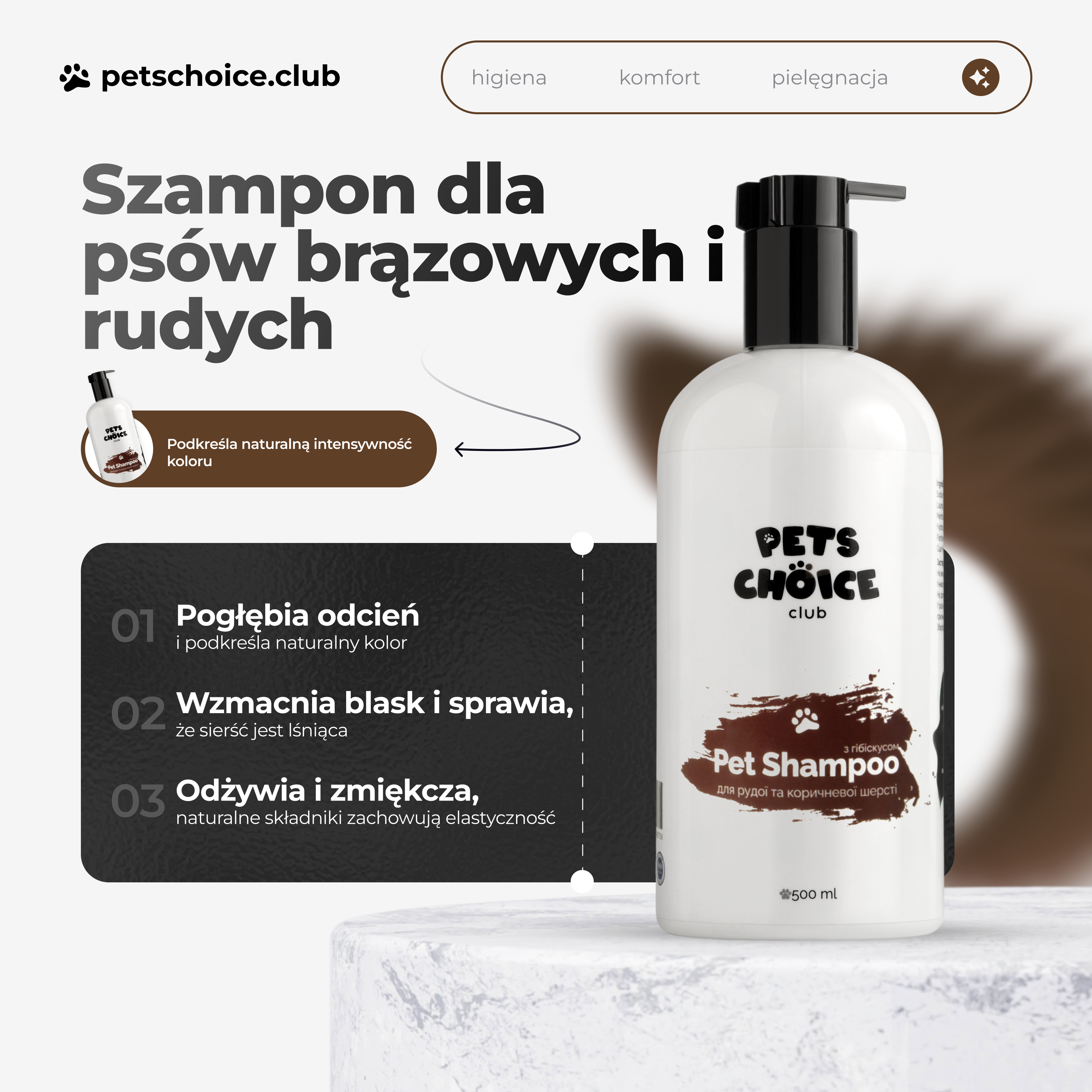 Zestaw Kolor Sierści