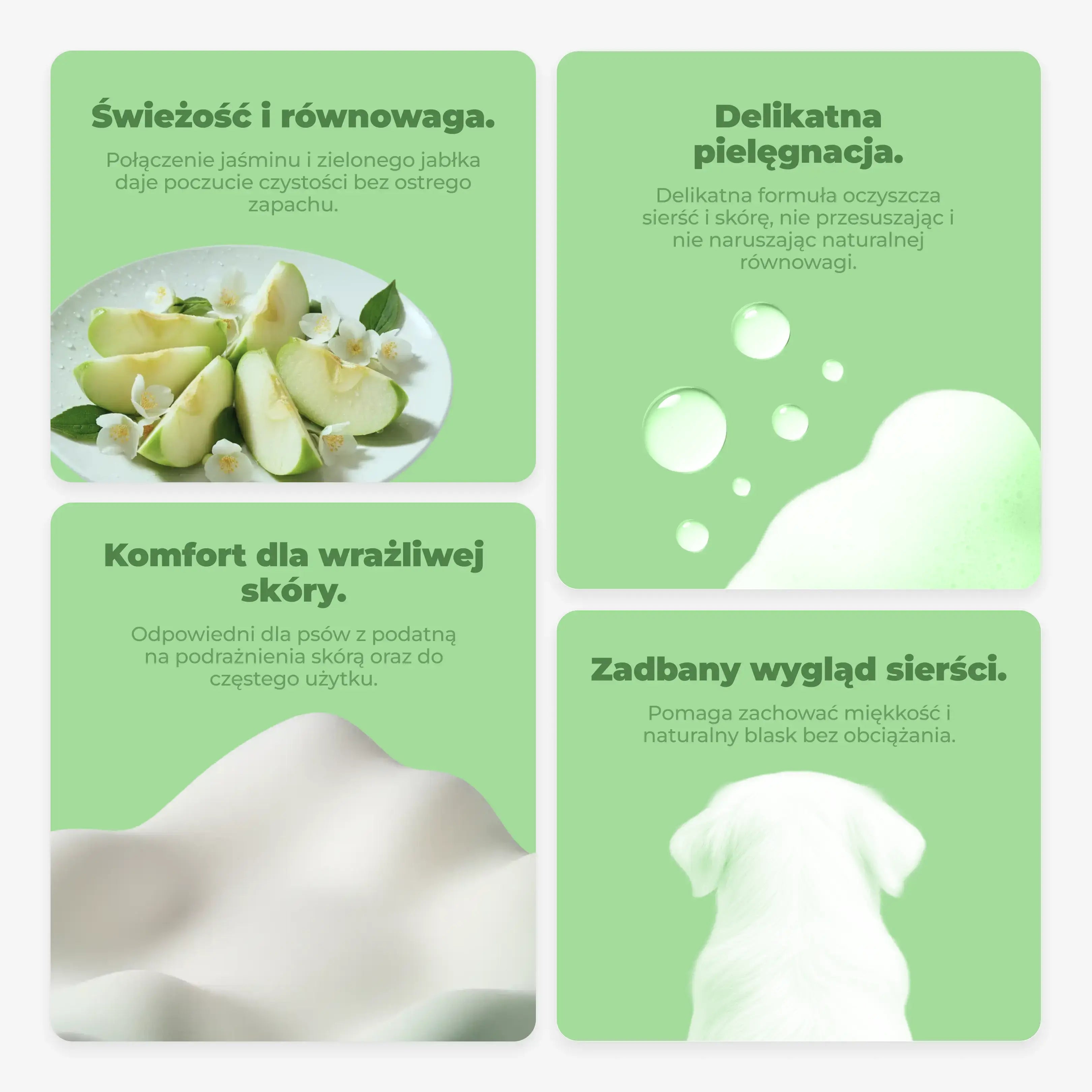 Szampon pielęgnacyjny dla psów z chlorheksydyną 350 ml – PetsChoice