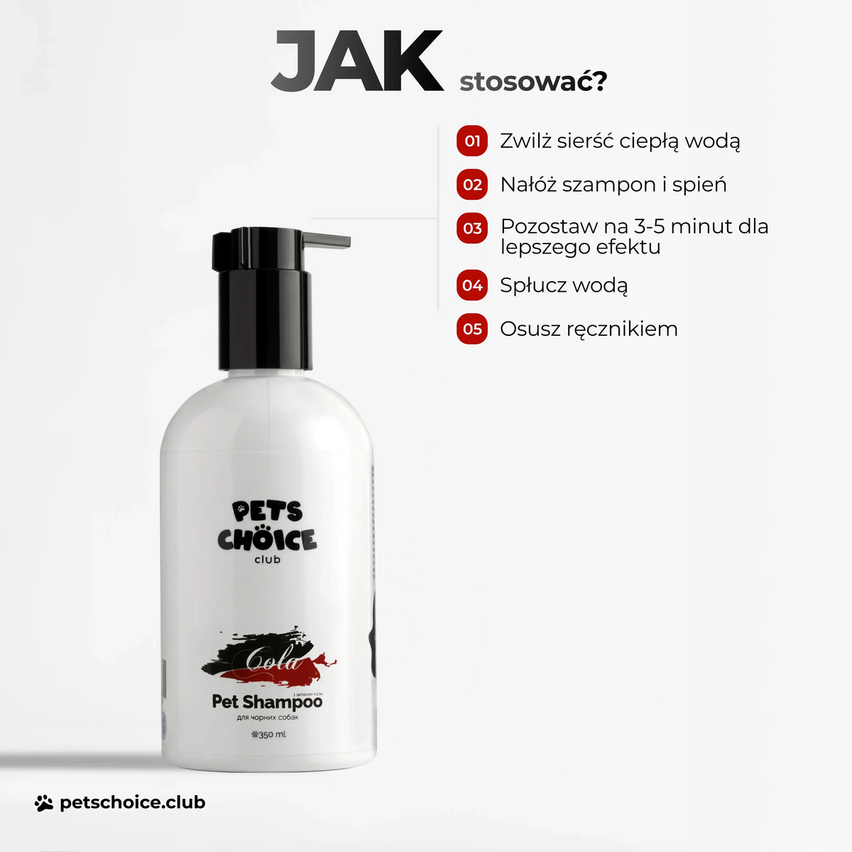 Szampon dla czarnych psów Black Coat – zalety pielęgnacji ciemnej sierści